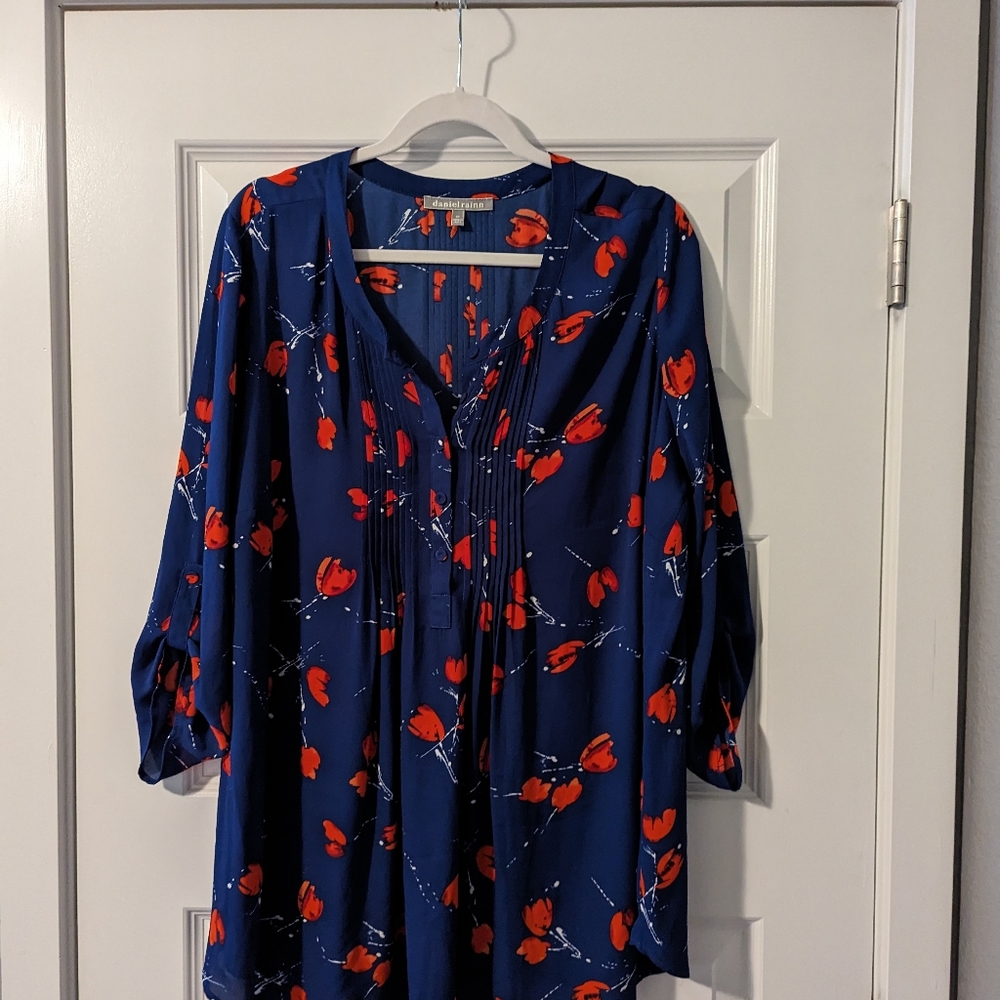 Daniel Rainn Plus Blouse